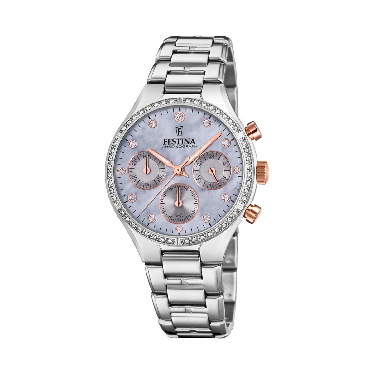 FESTINA - Reloj F20401/3 Festina Grafito Mujer Boyfriend Collection