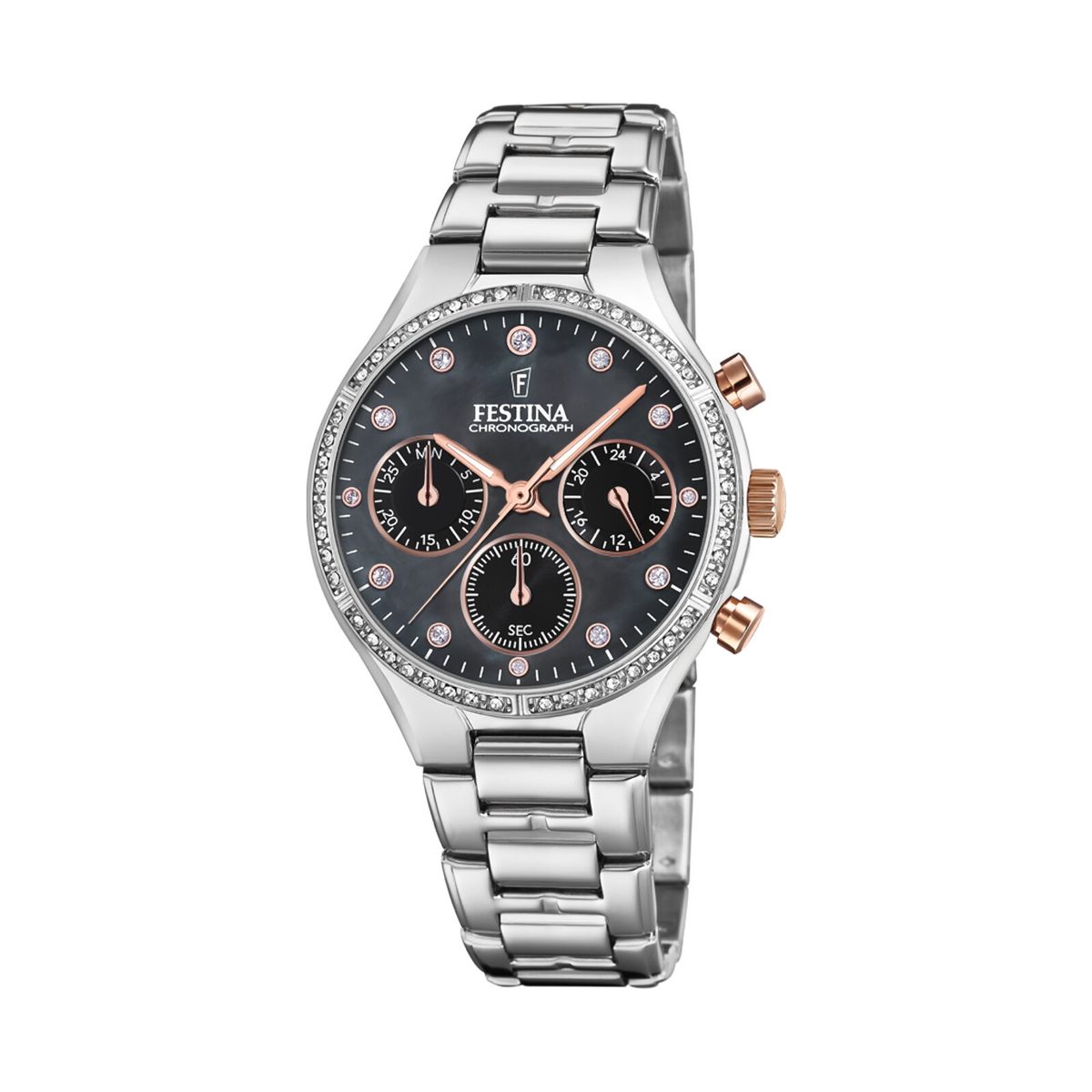 FESTINA - Reloj F20401/4 Festina Negro Mujer Boyfriend Collection