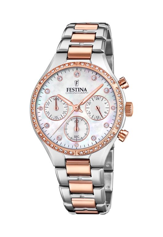 Reloj F20403/1 Nacar Mujer Chile Blanco TALLA UNICA