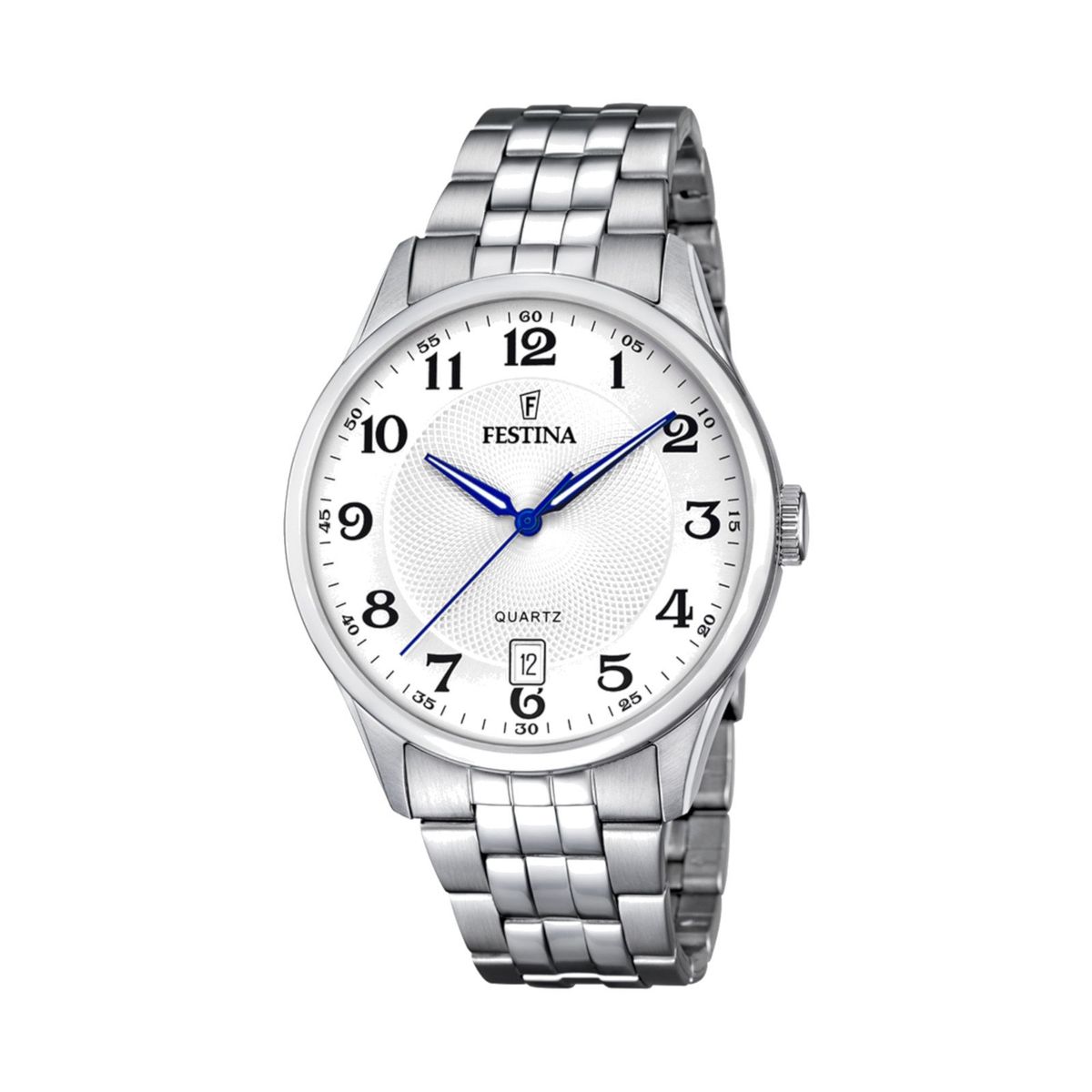FESTINA - Reloj F20425/1 Festina Blanco Hombre Acero Clasico