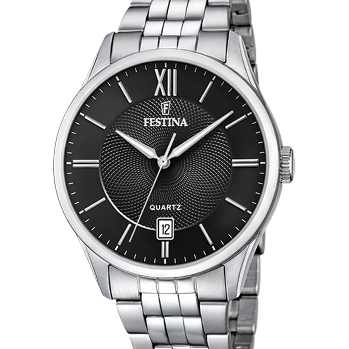 FESTINA - Reloj F20425/3 Festina Negro Hombre Acero Clásico