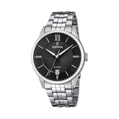 FESTINA - Reloj F20425/3 Negro Hombre Acero Clásico