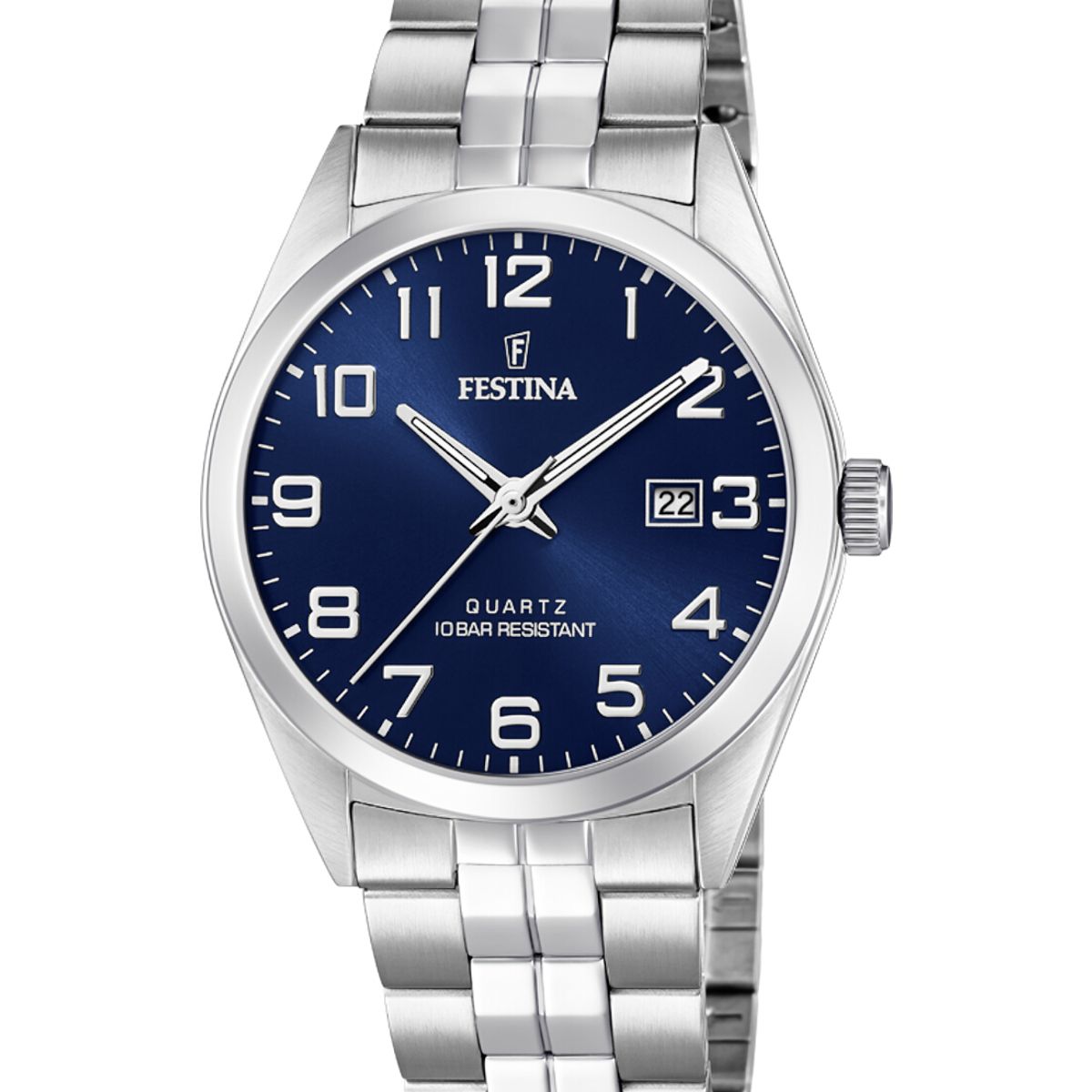 FESTINA - Reloj F20437/3 Festina Azul Hombre Acero Clasico
