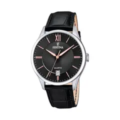 FESTINA - Reloj F20426/6 Negro Hombre Acero Clásico