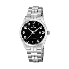 FESTINA - Reloj F20437/4 Negro Hombre Acero Clasico