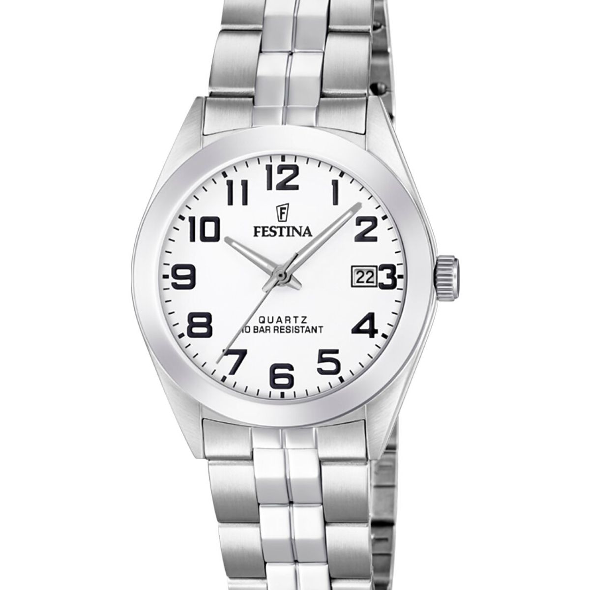FESTINA - Reloj F20438/1 Festina Blanco Mujer Acero Clásico