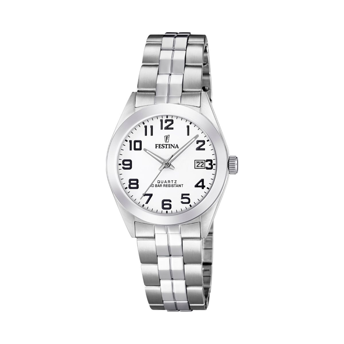 FESTINA - Reloj F20438/1 Festina Blanco Mujer Acero Clásico