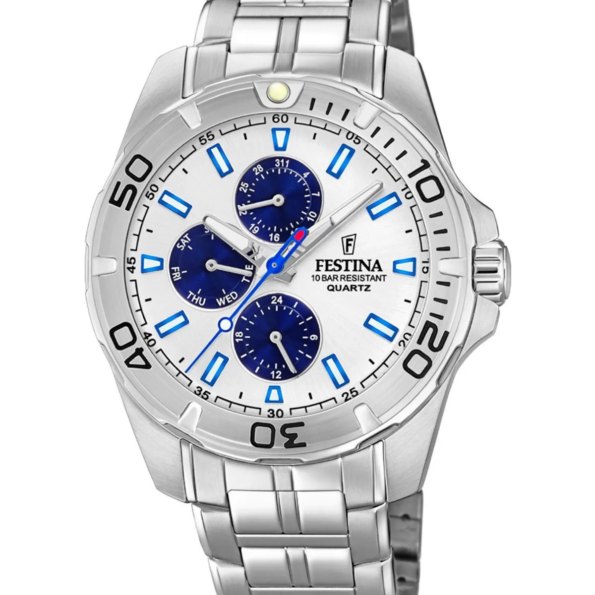 FESTINA - Reloj F20445/1 Festina Blanco Hombre Multifuncion