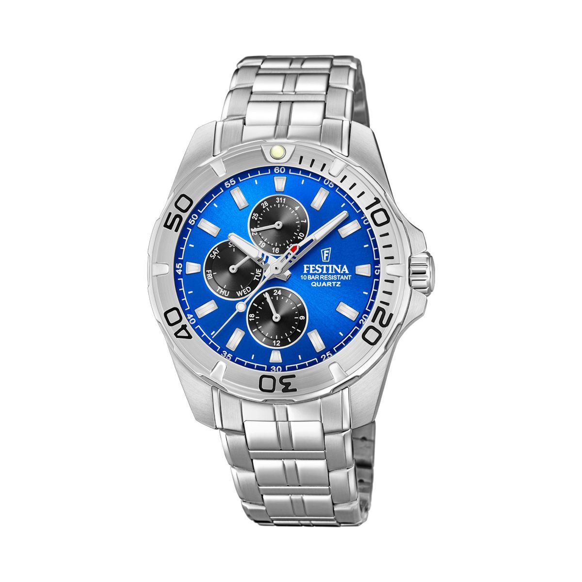 FESTINA - Reloj F20445/4 Festina Azul Claro Hombre Multifuncion