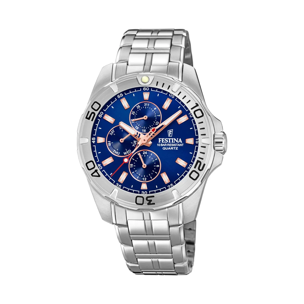 FESTINA - Reloj F20445/5 Festina Azul Hombre Multifuncion