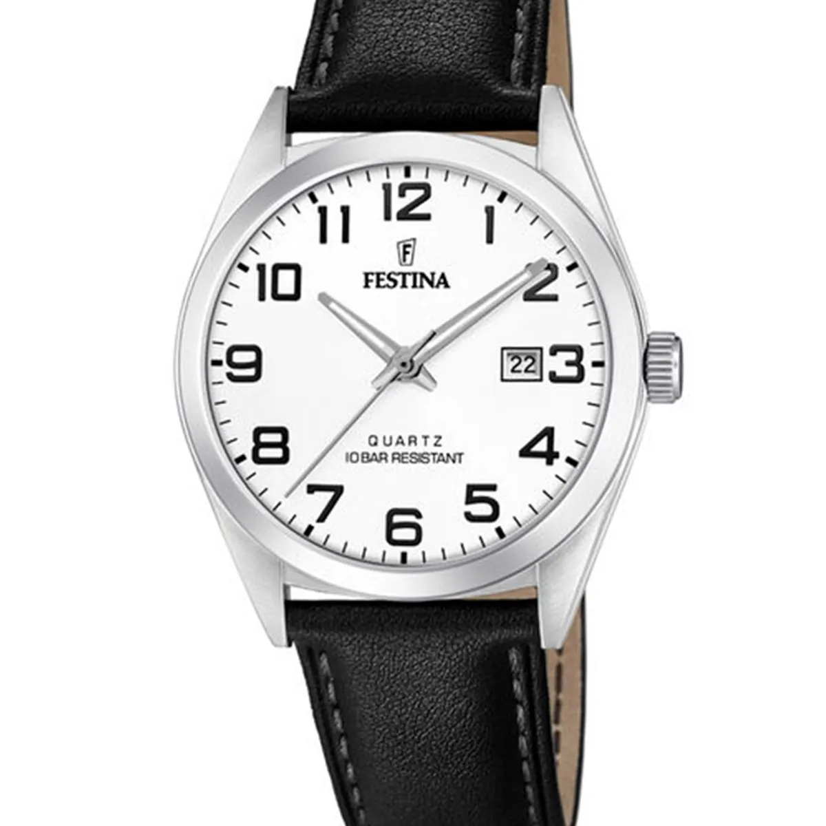 FESTINA - Reloj F20446/1 Festina Blanco Hombre Acero Clásico