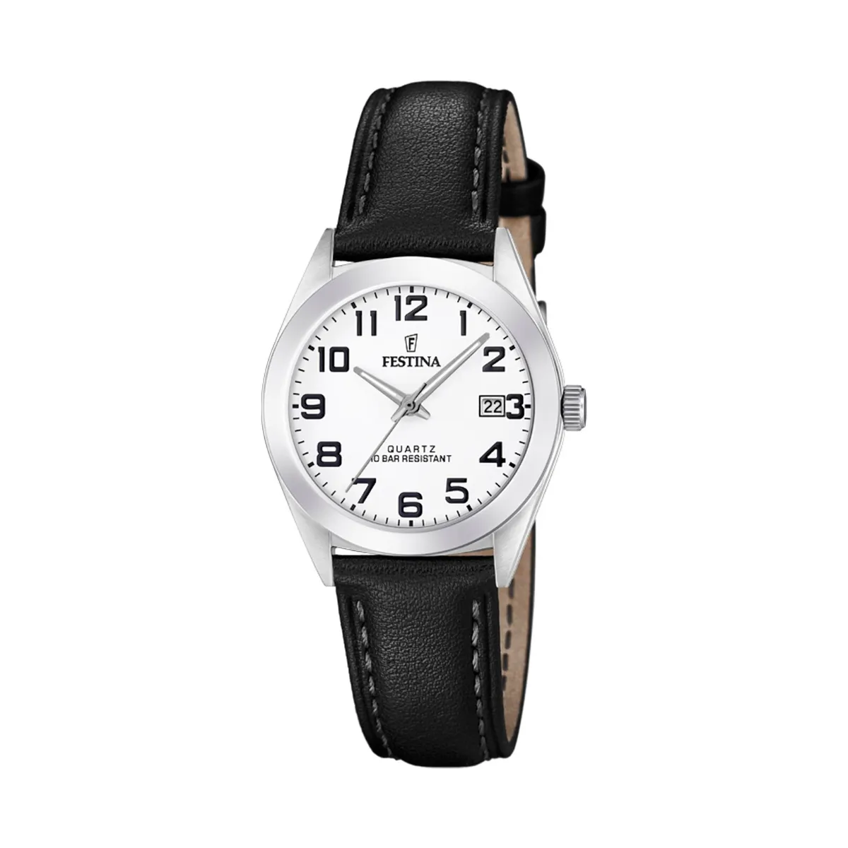 FESTINA - Reloj F20447/1 Festina Blanco Mujer Acero Clasico