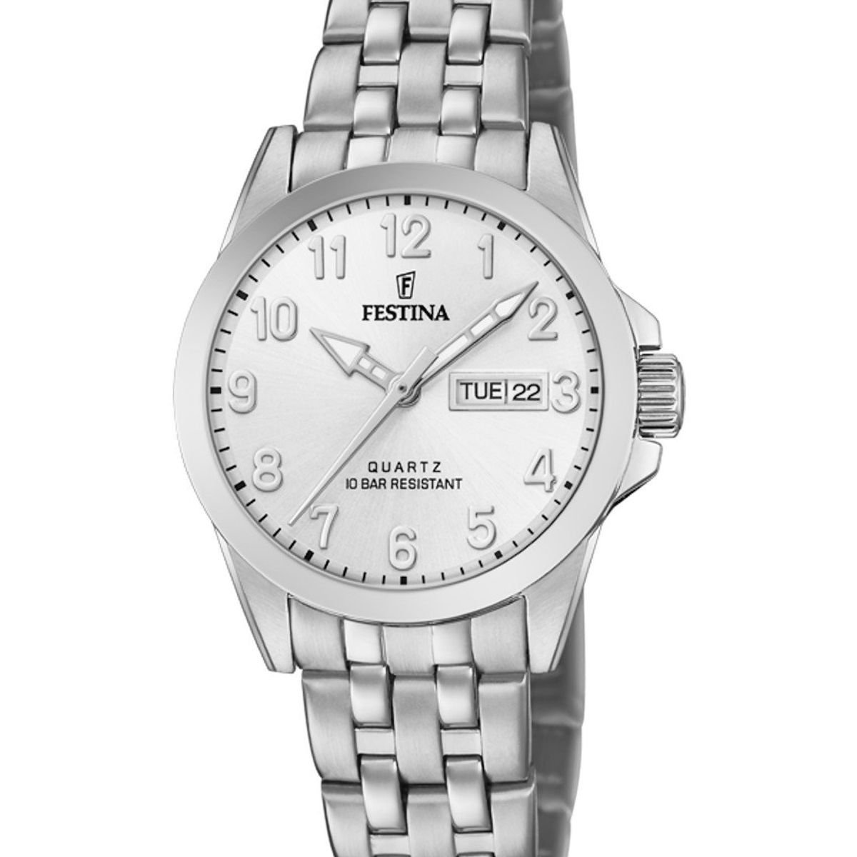 FESTINA - Reloj F20455/1 Festina Blanco Mujer Acero Clásico