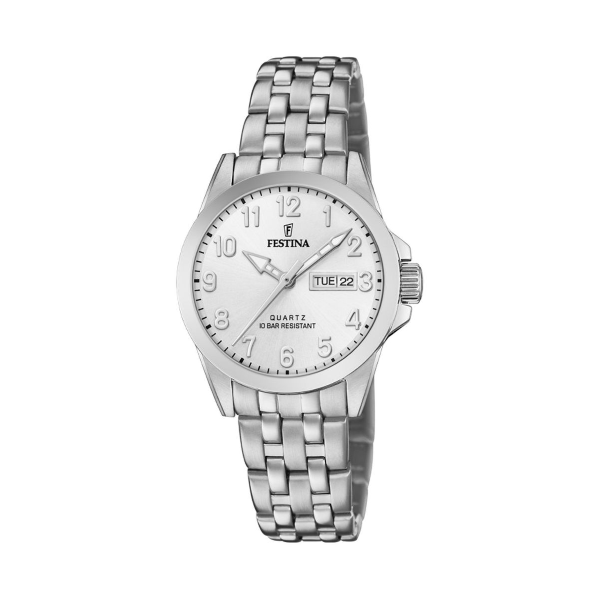 FESTINA - Reloj F20455/1 Festina Blanco Mujer Acero Clásico