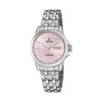 Reloj F20455/2 Blanco Nácar Mujer Acero Clásico