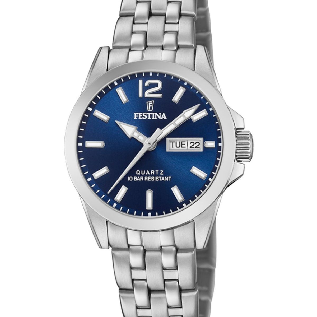FESTINA - Reloj F20455/3 Festina Azul Mujer Acero Clásico