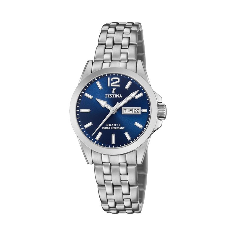 FESTINA - Reloj F20455/3 Festina Azul Mujer Acero Clásico