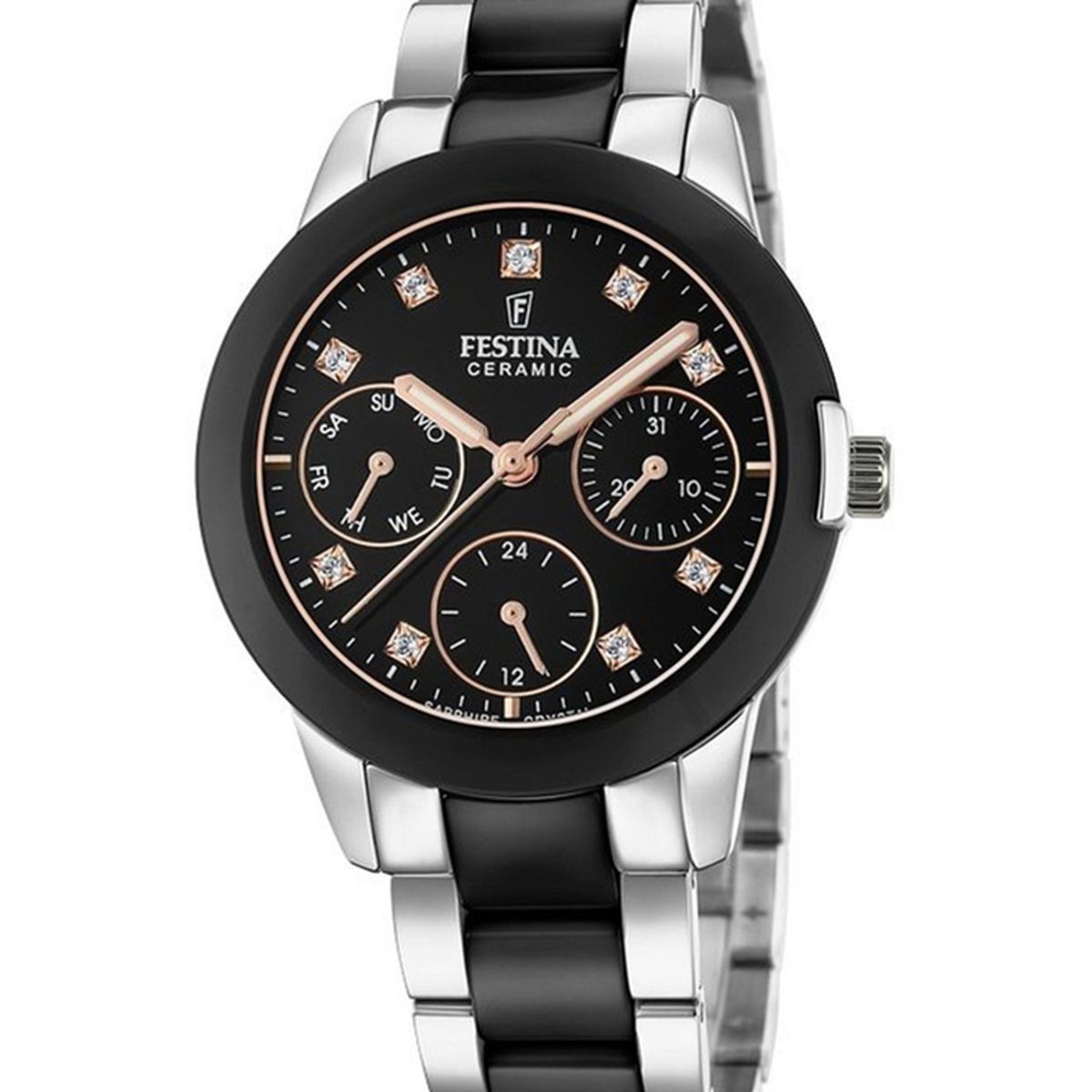 FESTINA - Reloj F20497/3 Festina Negro Mujer Ceramic
