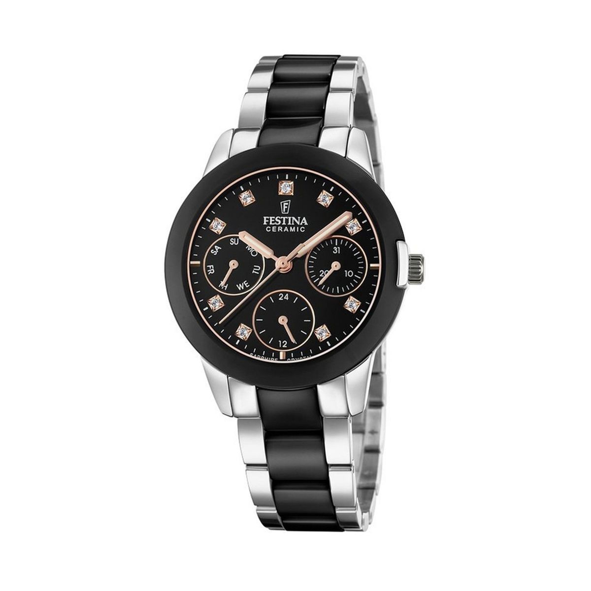 FESTINA - Reloj F20497/3 Festina Negro Mujer Ceramic