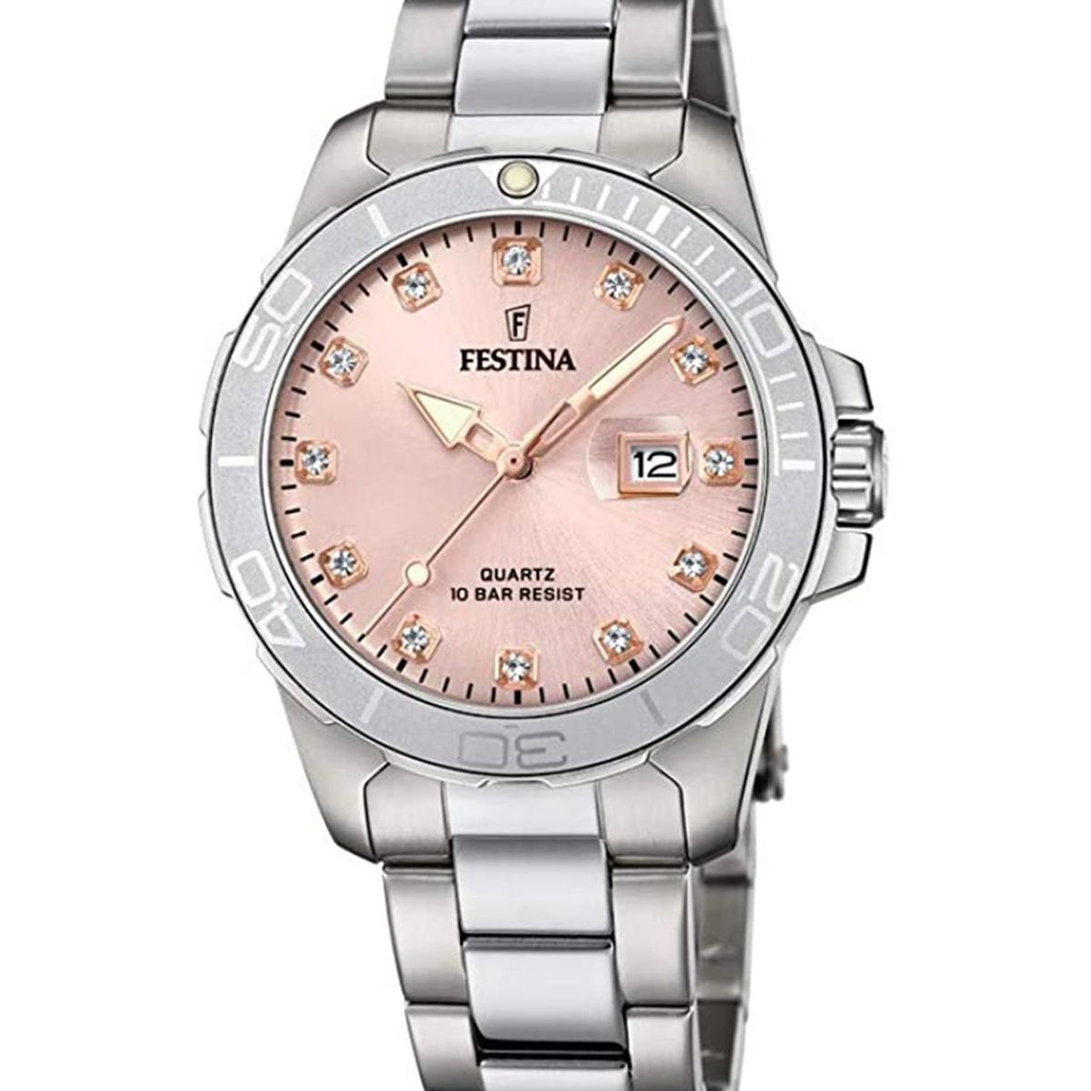 FESTINA - Reloj F20503/2 Festina Plateado Mujer Boyfriend Collection