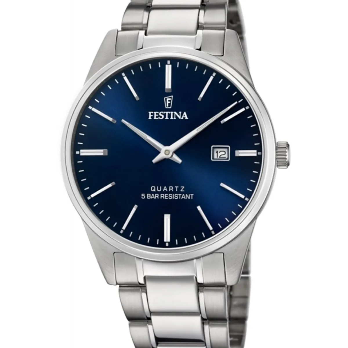 FESTINA - Reloj F20511/3 Festina Plateado Hombre Acero Clásico