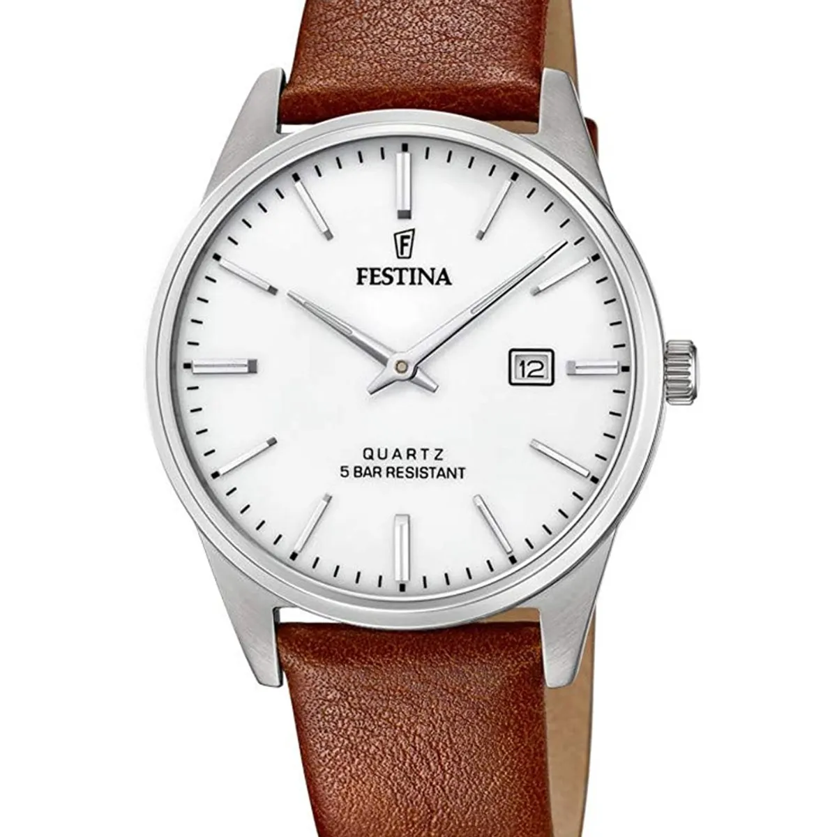 FESTINA - Reloj F20512/2 Festina Plateado Hombre Acero Clásico
