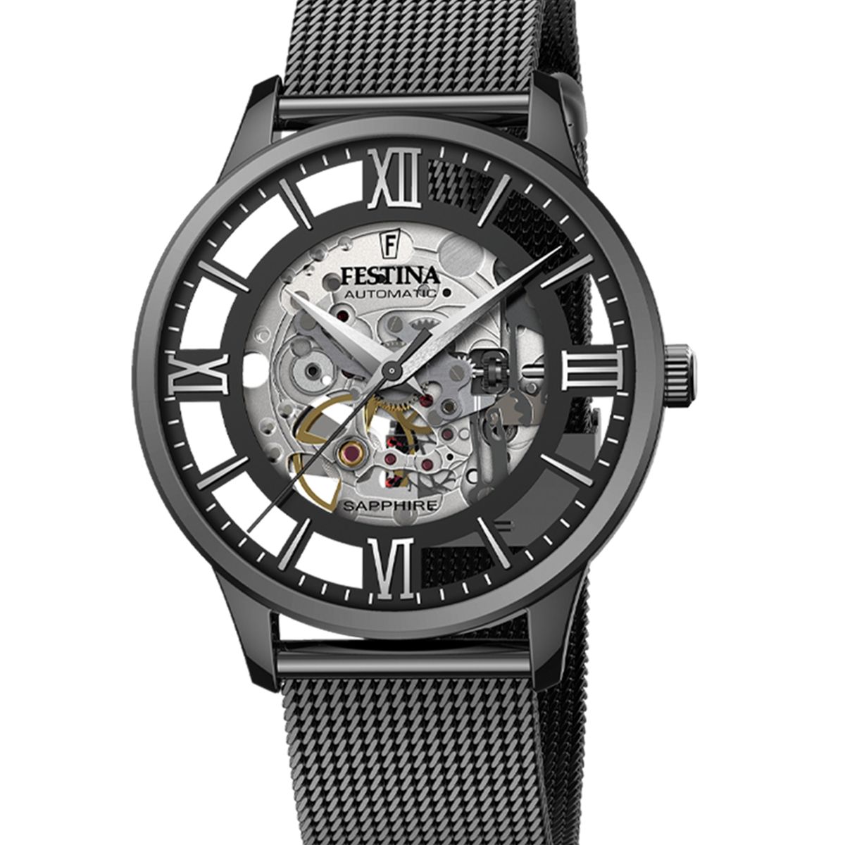 FESTINA - Reloj F20535/1 Festina Negro Hombre Automatico