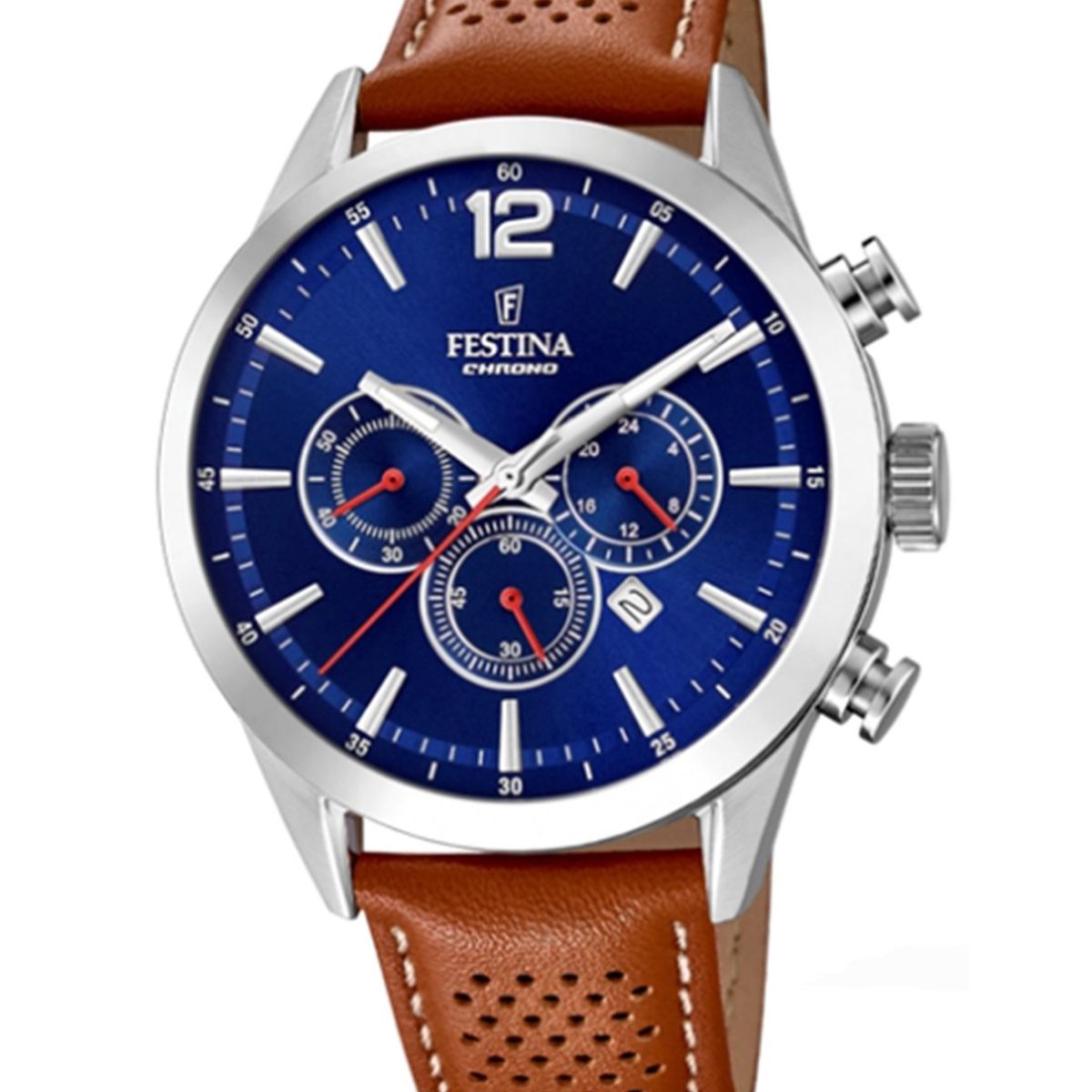 FESTINA - Reloj F20542/3 Festina Azul Oscuro Hombre Timeless Chronograph