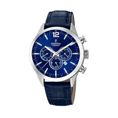 FESTINA - Reloj F20542/2 Azul Hombre Timeless Chronograph