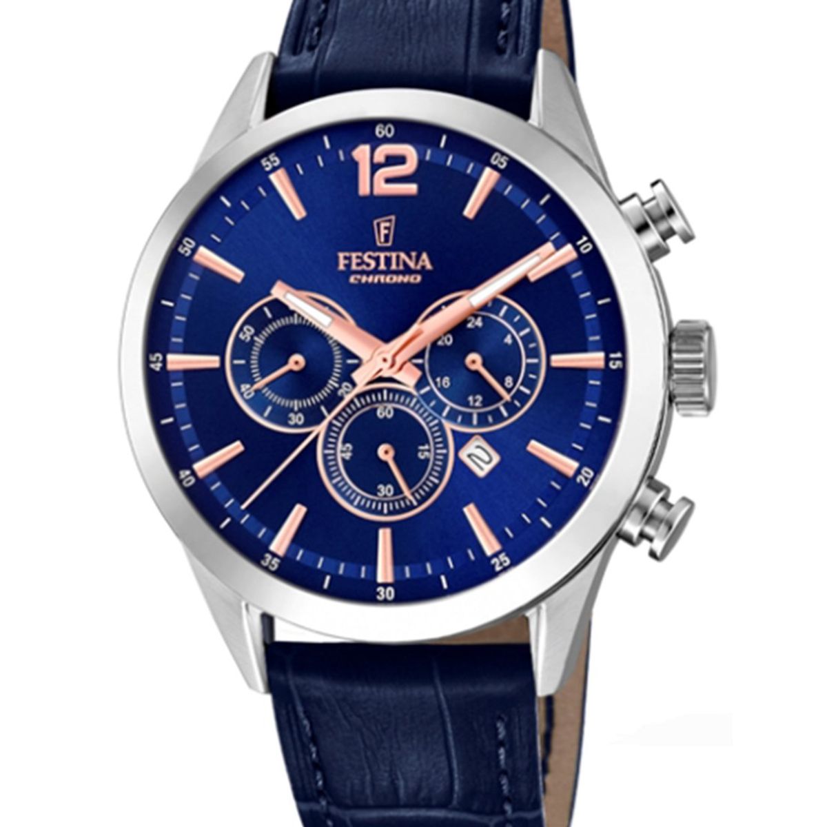 FESTINA - Reloj F20542/4 Festina Azul Oscuro Hombre Timeless Chronograph