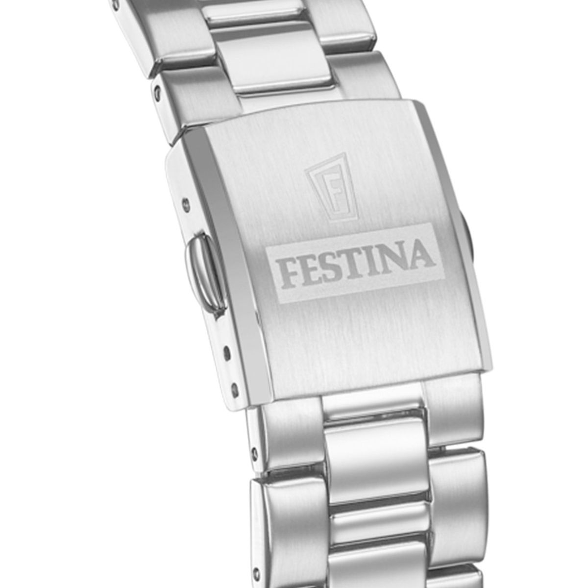 FESTINA - Reloj F20552/1 Festina Blanco Hombre Acero Clásico