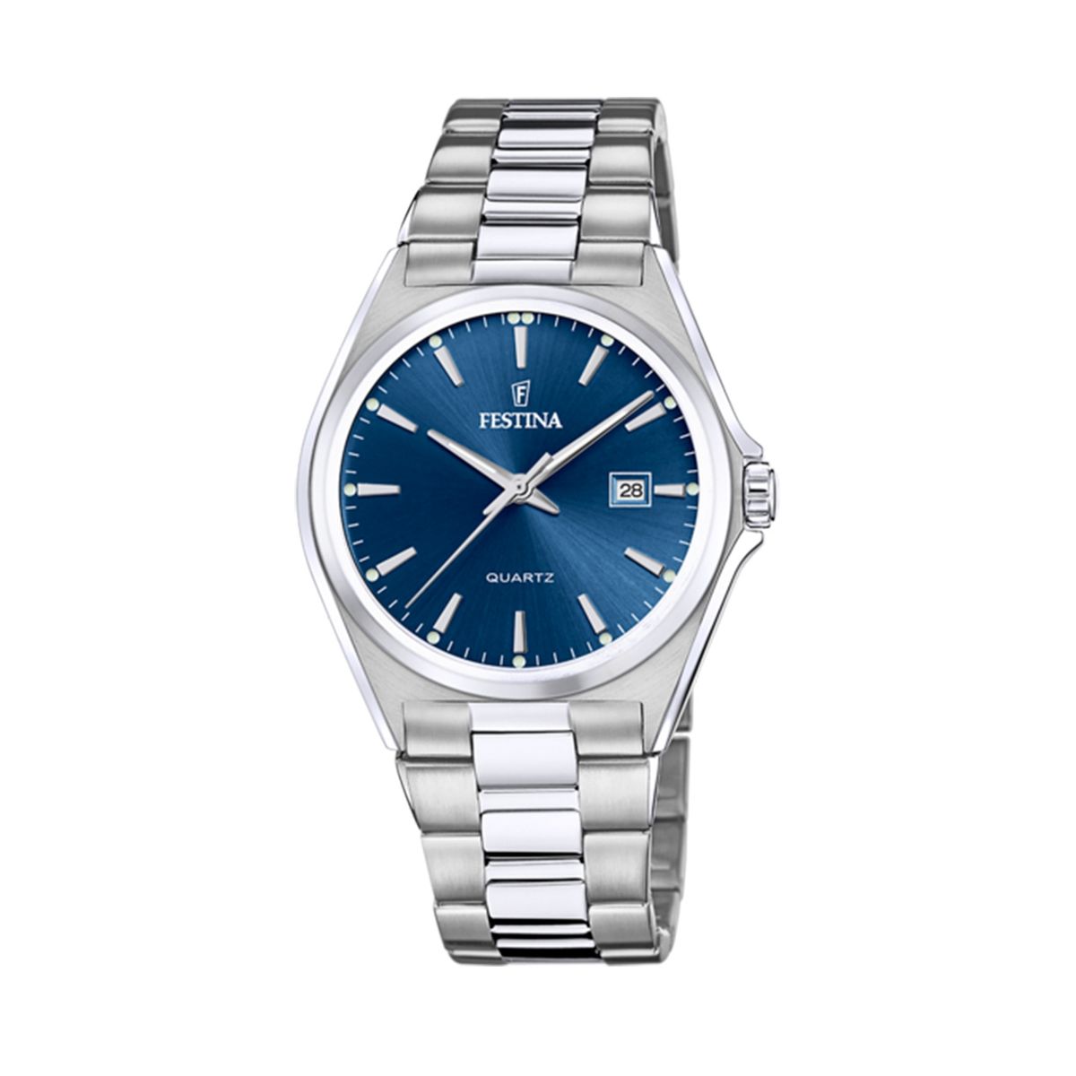 FESTINA - Reloj F20552/3 Festina Azul Hombre Acero Clasico