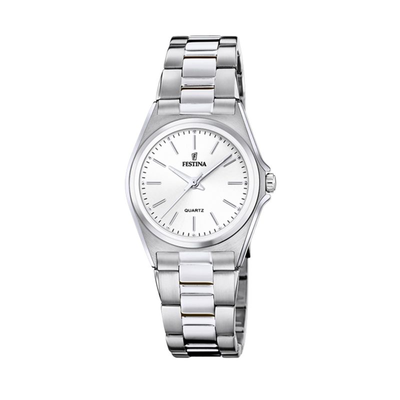 FESTINA - Reloj F20553/2 Festina Blanco Mujer Acero Clásico