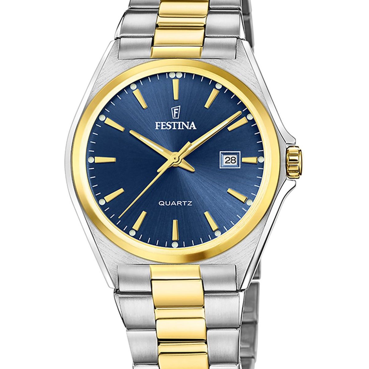 FESTINA - Reloj F20554/4 Festina Azul Hombre Acero Clásico