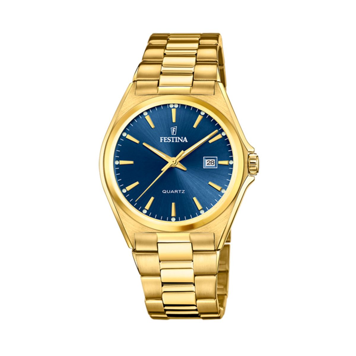 FESTINA - Reloj F20555/4 Festina Azul Hombre Acero Clásico