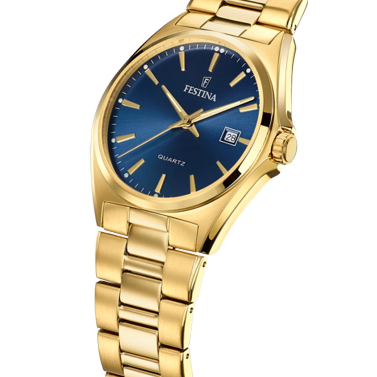 FESTINA - Reloj F20555/4 Festina Azul Hombre Acero Clásico