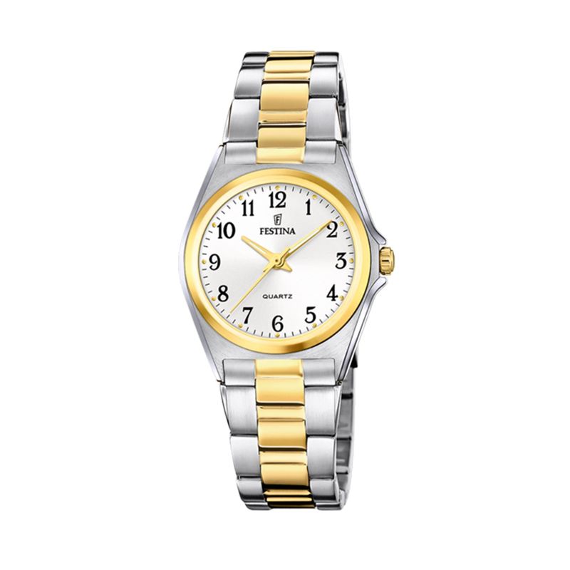 FESTINA - Reloj F20556/1 Festina Blanco Mujer Acero Clasico
