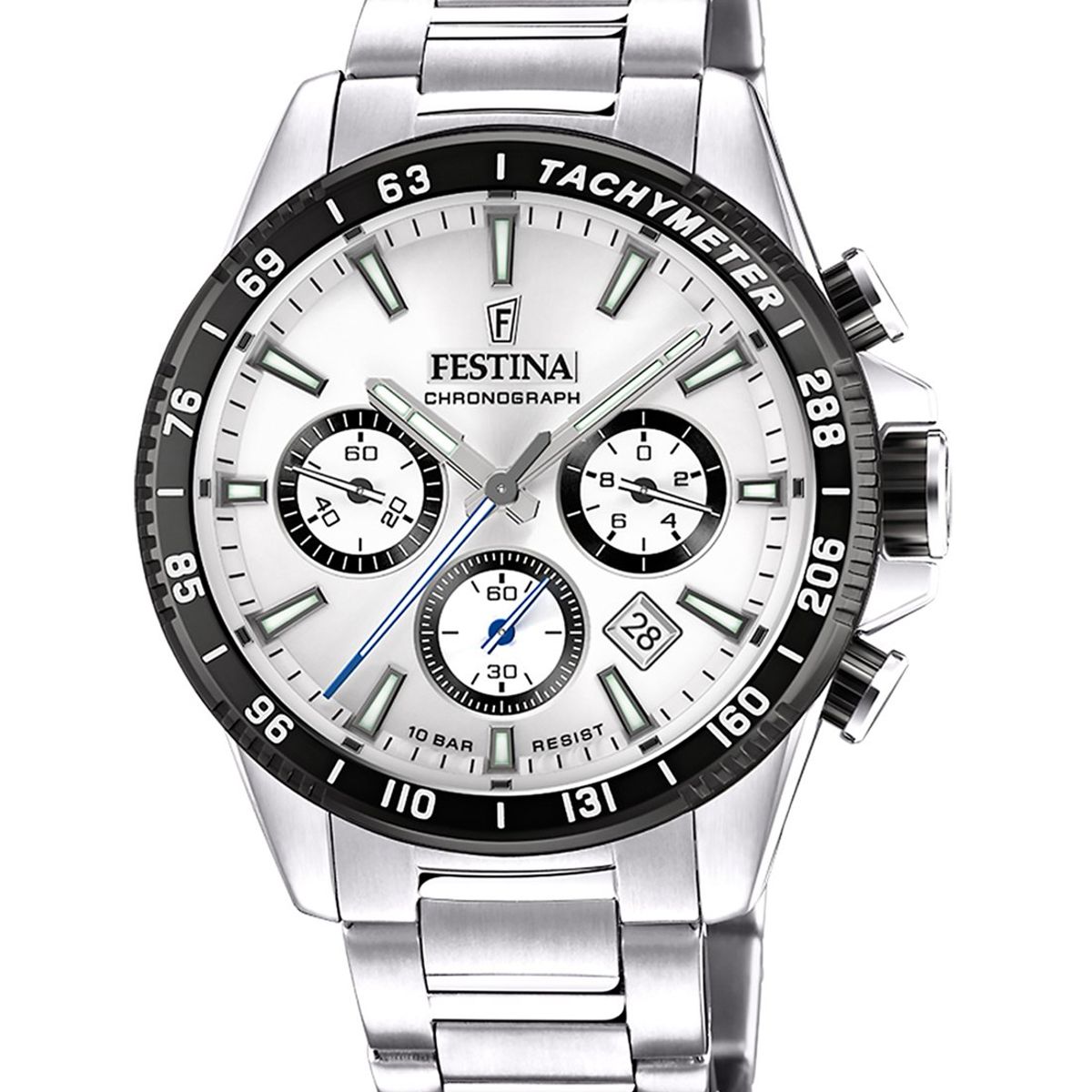 FESTINA - Reloj F20560/1 Festina Plateado Hombre Timeless Chronograph