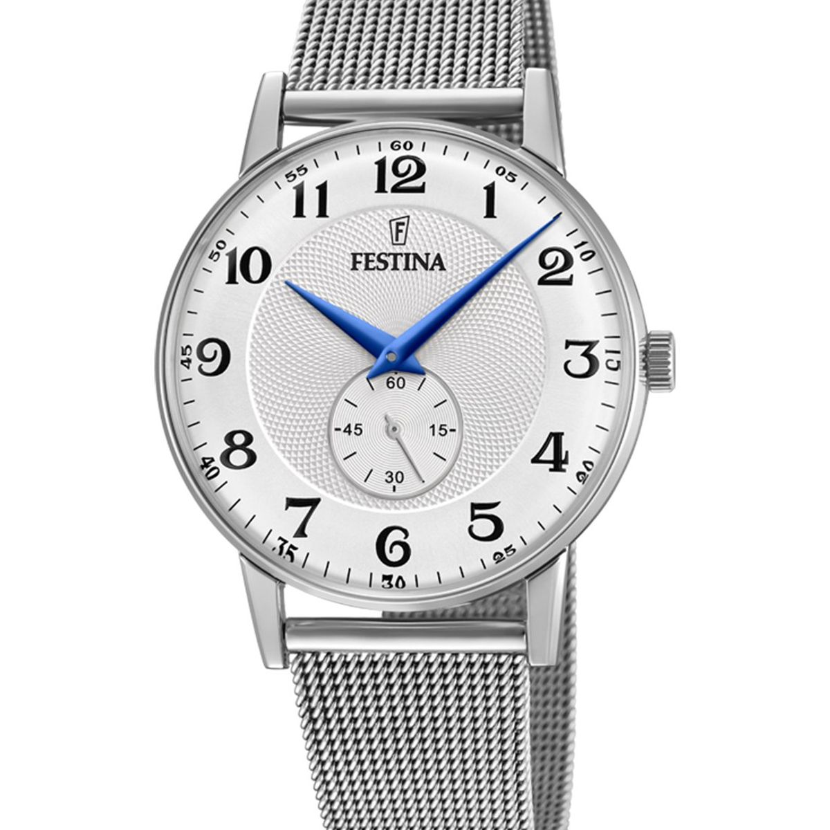 FESTINA - Reloj F20568/1 Festina Plateado Hombre Retro