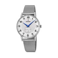 Reloj F20568/1 Plateado Hombre Retro