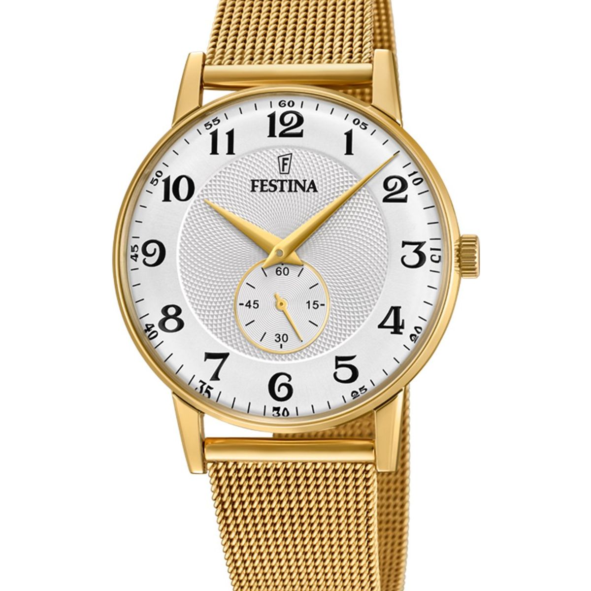 FESTINA - Reloj F20569/1 Festina Plateado Hombre Retro
