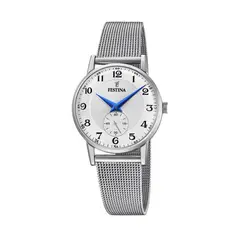 FESTINA - Reloj F20572/1 Plateado Mujer Retro