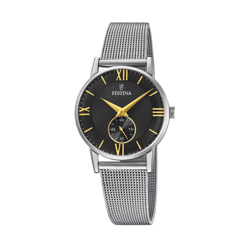 FESTINA - Reloj F20572/4 Festina Negro Mujer Retro
