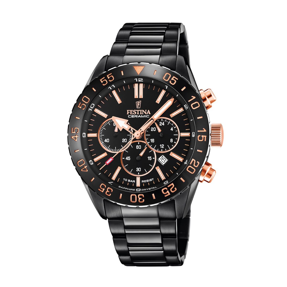 FESTINA - Reloj F20577/1 Festina Negro Hombre Ceramic