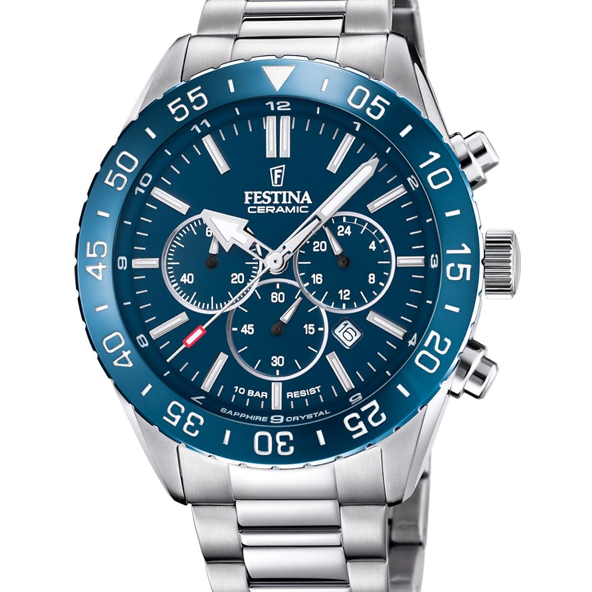 FESTINA - Reloj F20575/2 Festina Azul Hombre Ceramic
