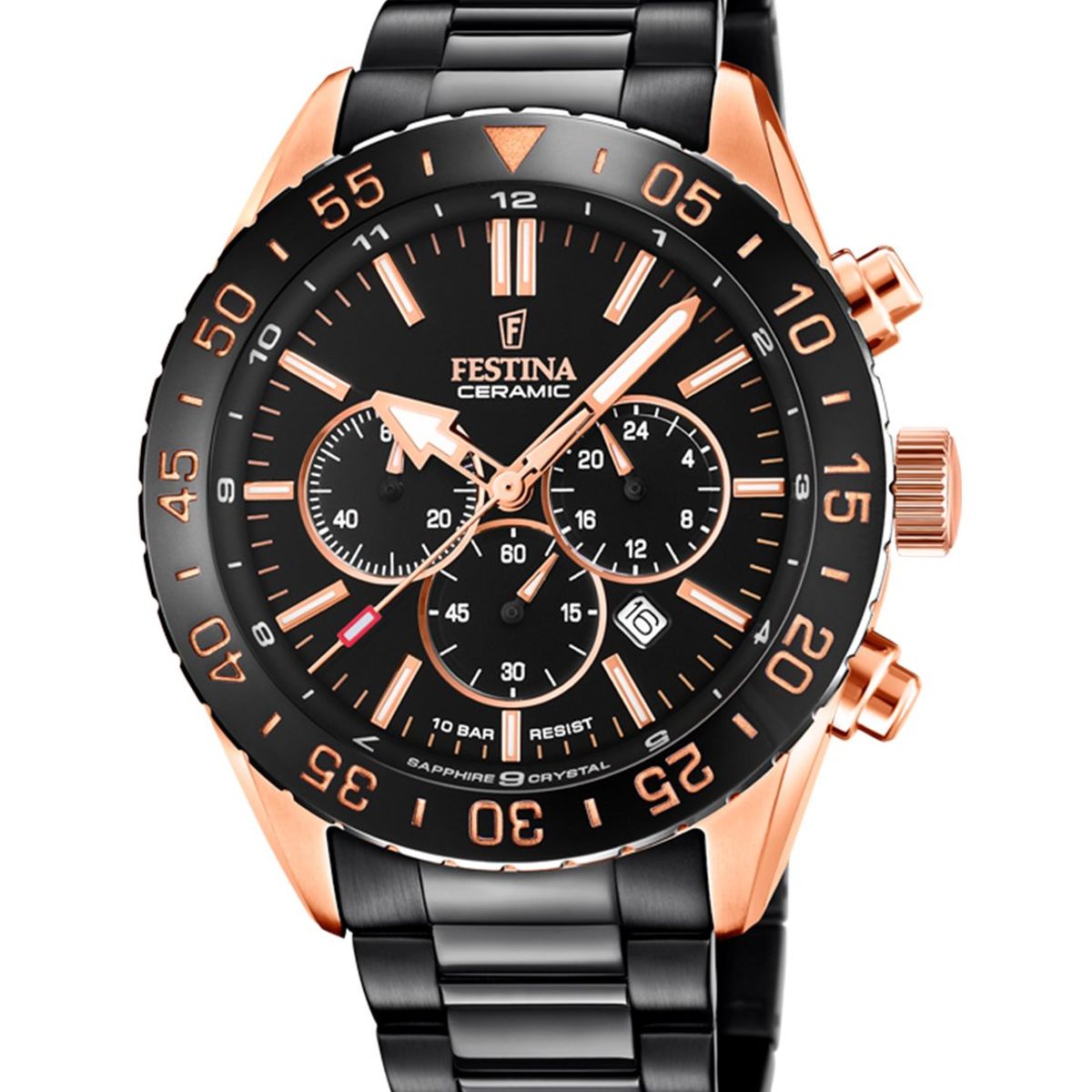 FESTINA - Reloj F20578/1 Festina Negro Hombre Ceramic