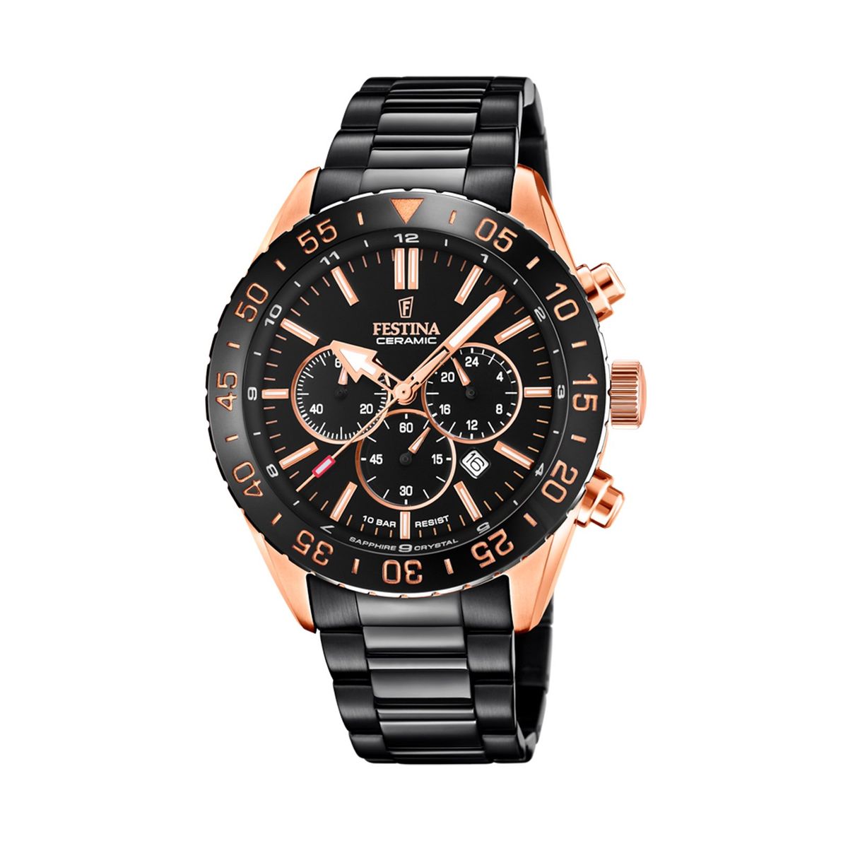 FESTINA - Reloj F20578/1 Festina Negro Hombre Ceramic