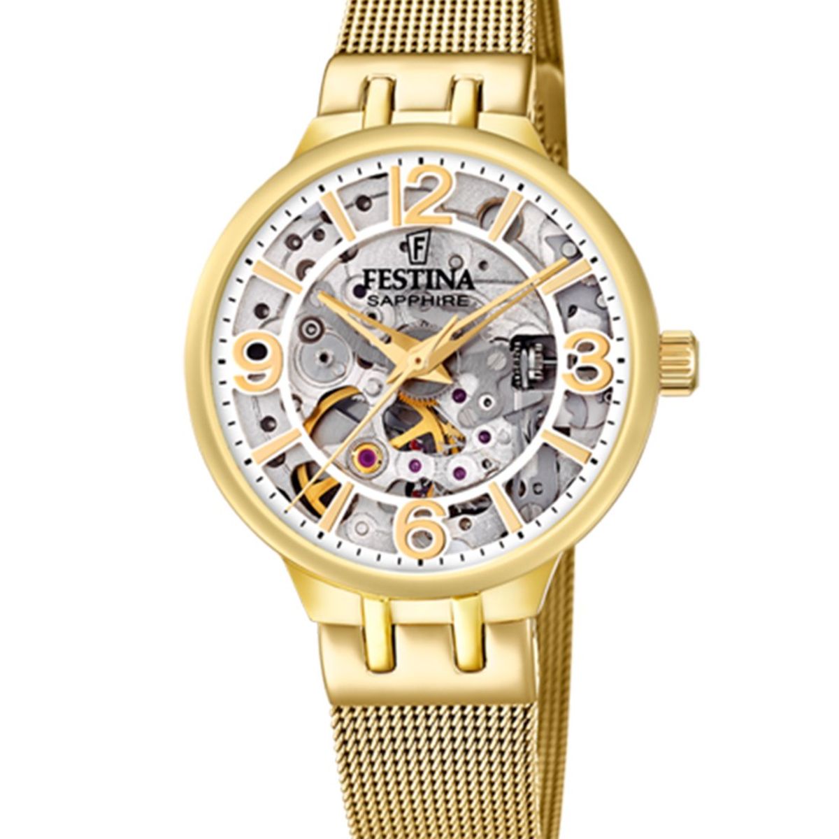 FESTINA - Reloj F20580/1 Festina Transparente Mujer Automático