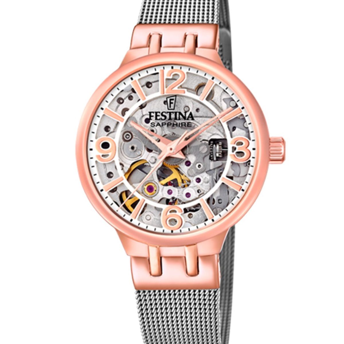 FESTINA - Reloj F20581/1 Festina Transparente Mujer Automático