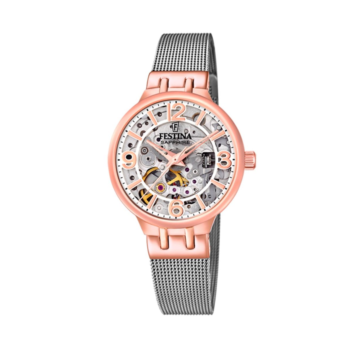 FESTINA - Reloj F20581/1 Festina Transparente Mujer Automático